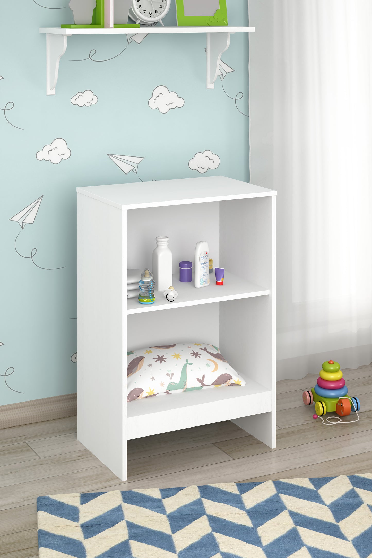 Shefa Kids Changing Table Basic Line 602 white with removable top