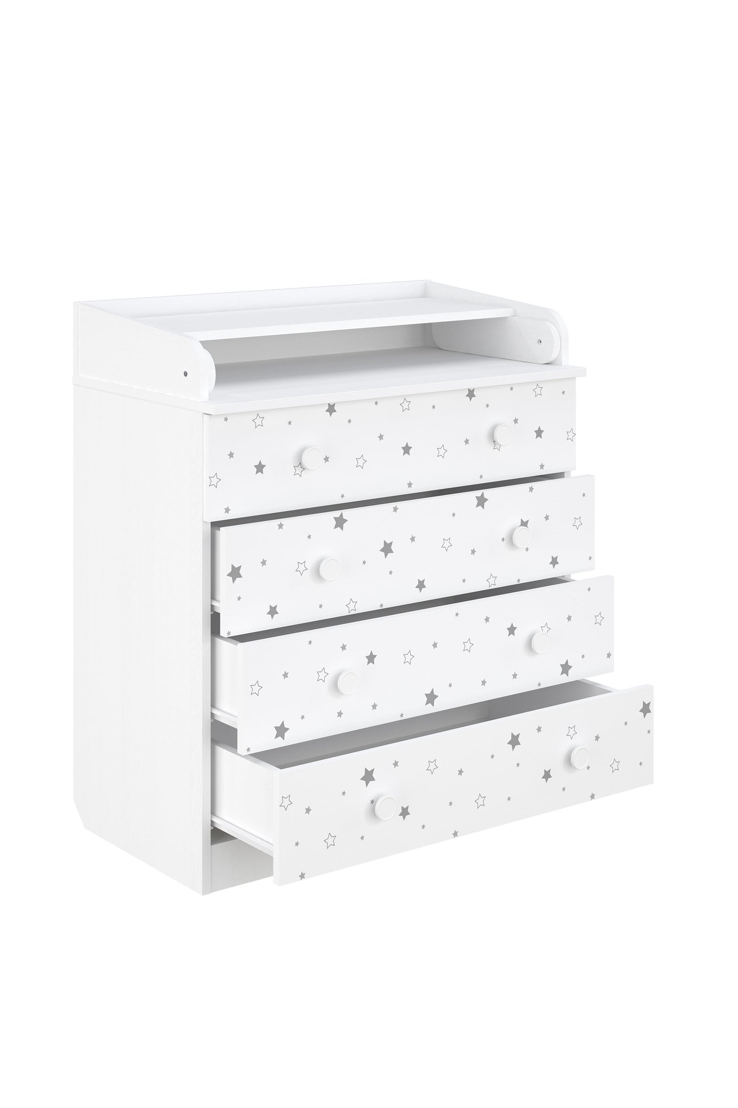 Shefa Kids Changing dresser Design line 800, Starlight, white