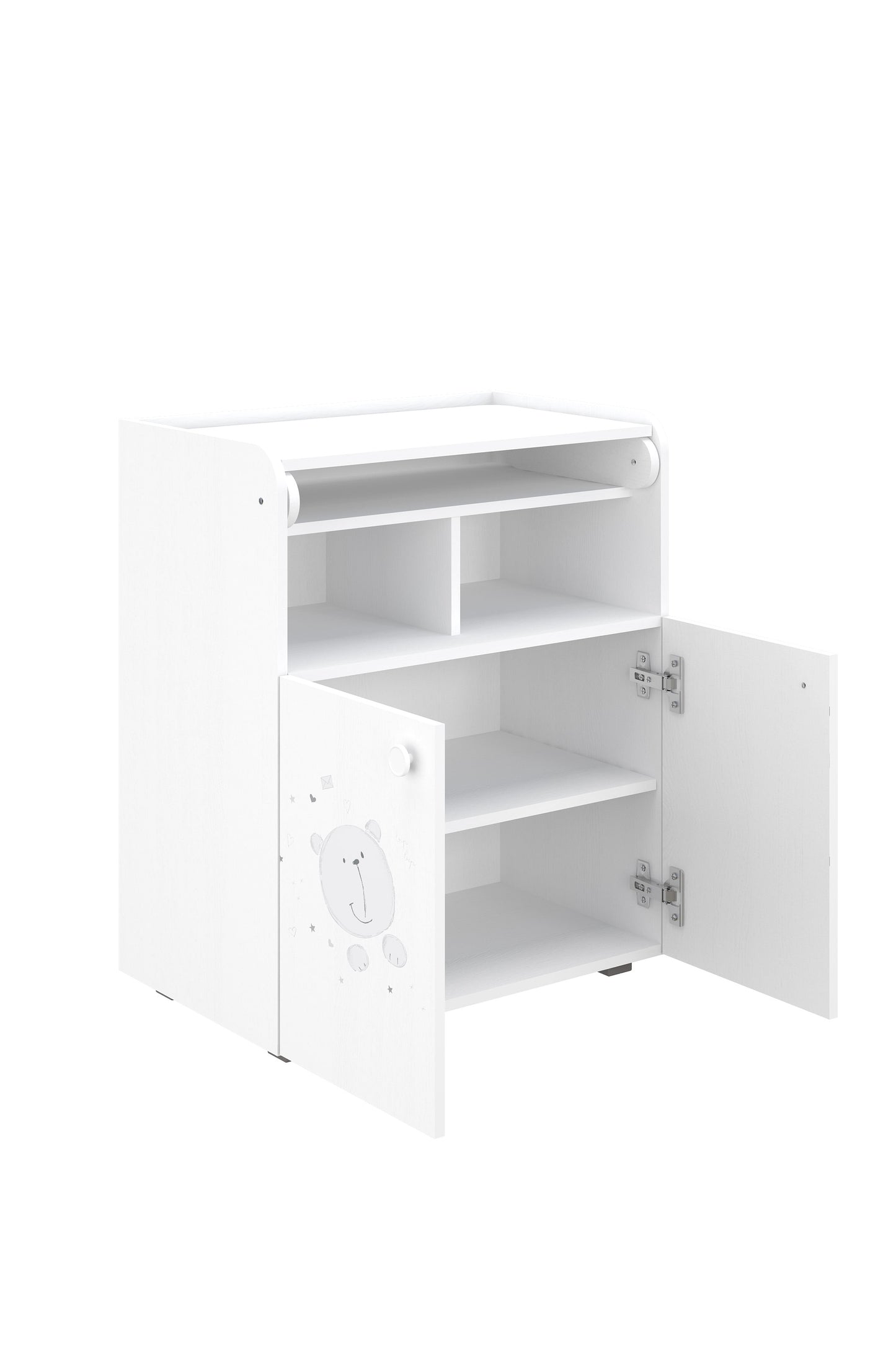Shefa Kids Changing Unit 700 French Collection, Teddy, white