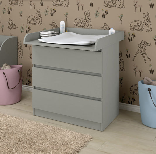 Shefa Kids Changing Top 800 Universal for IKEA Dressers, grey