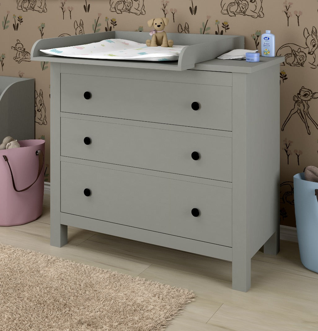 Shefa Kids Changing Top 800 Universal for IKEA Dressers, grey