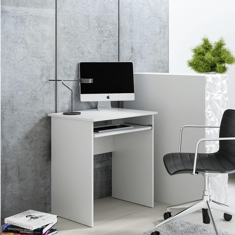 Shefa Line LUNA Computer Desk 68x50 cm White Compact Table