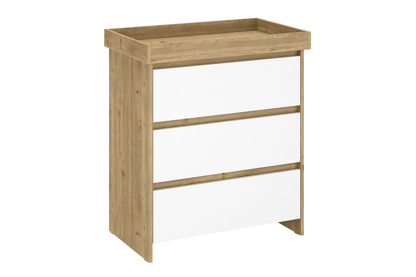Shefa Kids Changing unit Basic line 880, Cremona Oak-white