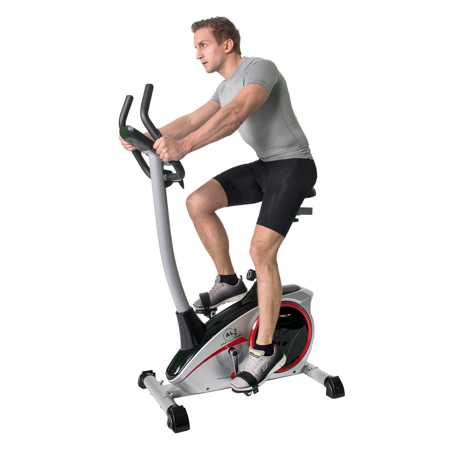 Exercise bike Ergometer AL 2 silver
