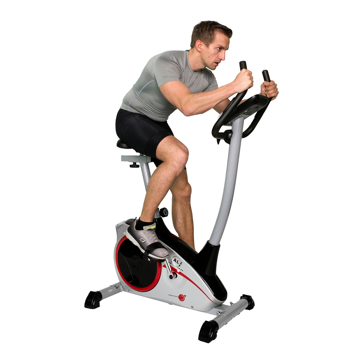Exercise bike Ergometer AL 2 silver