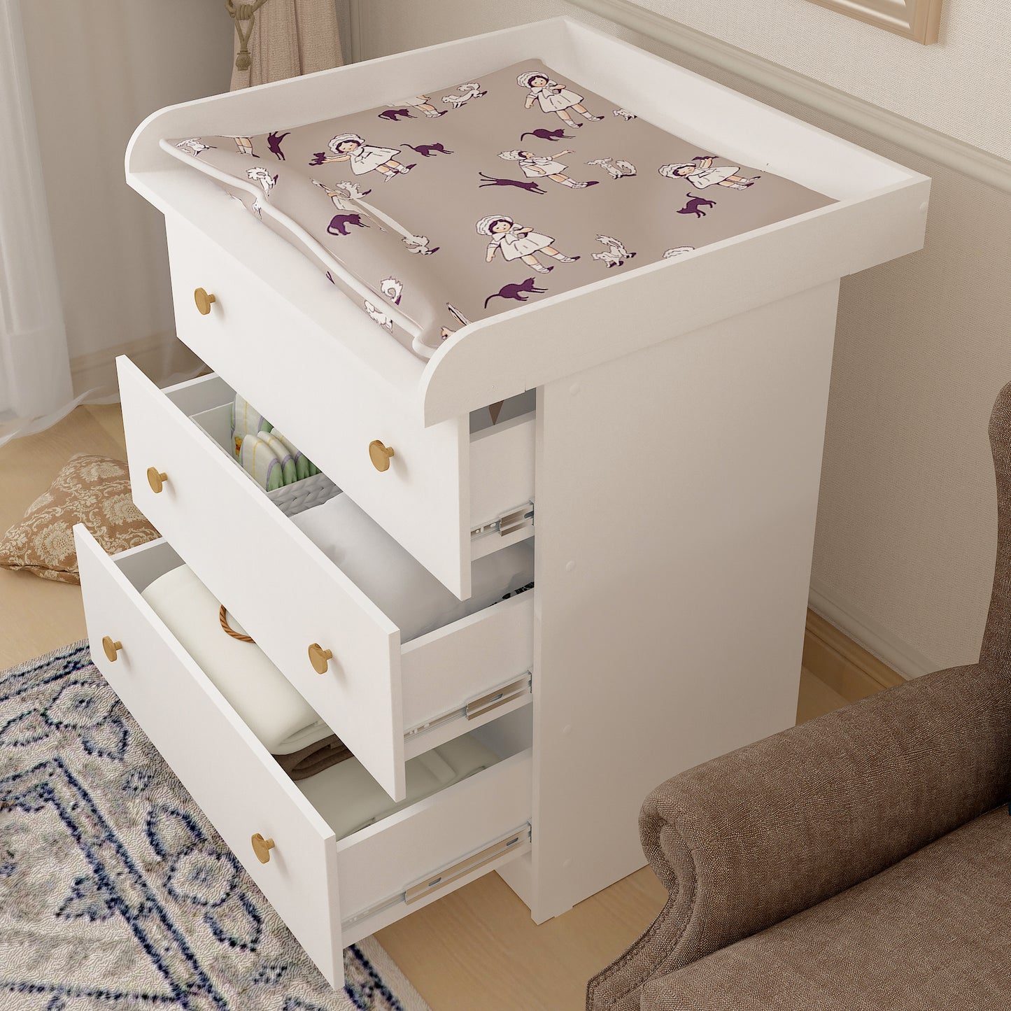 Shefa Kids Changing unit Basic line 830 white