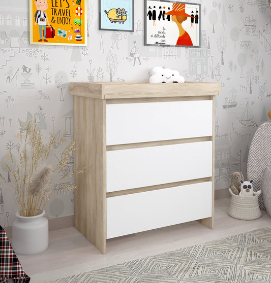 Shefa Kids Changing unit Basic line 880, Elm-white