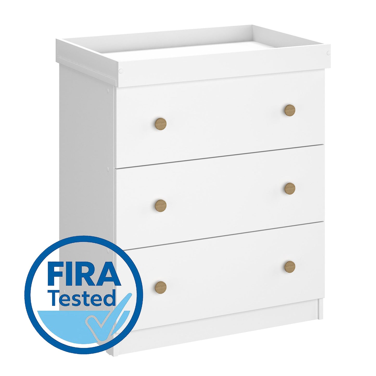 Shefa Kids Changing Dresser Design line 888 white, Giraffe