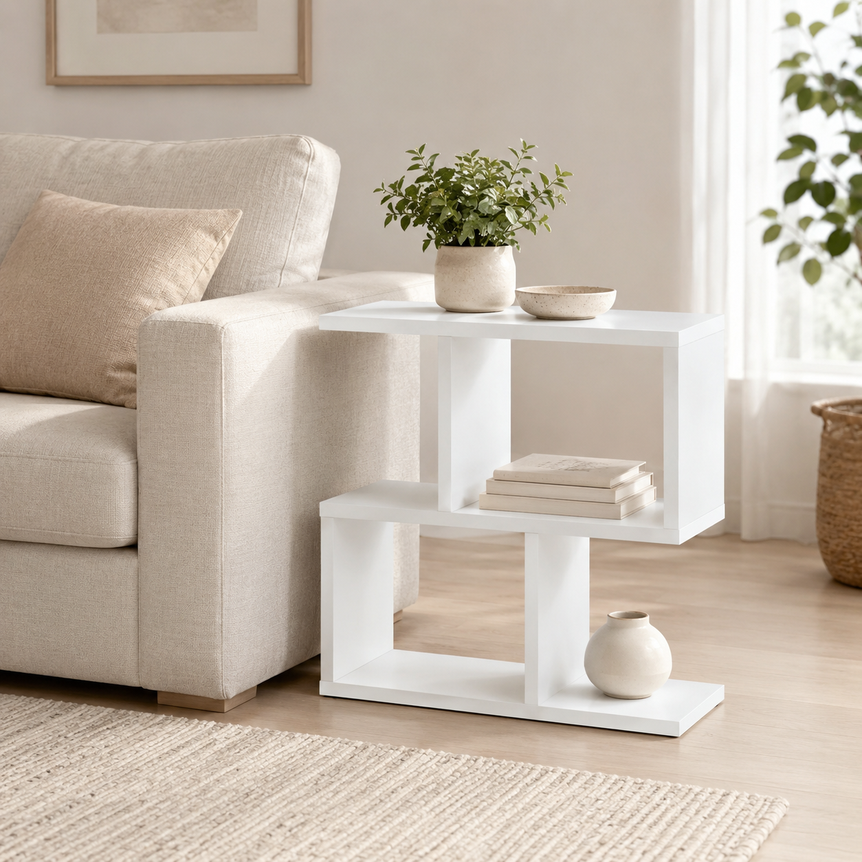 Shelving unit Shefa Line Eden 60 White