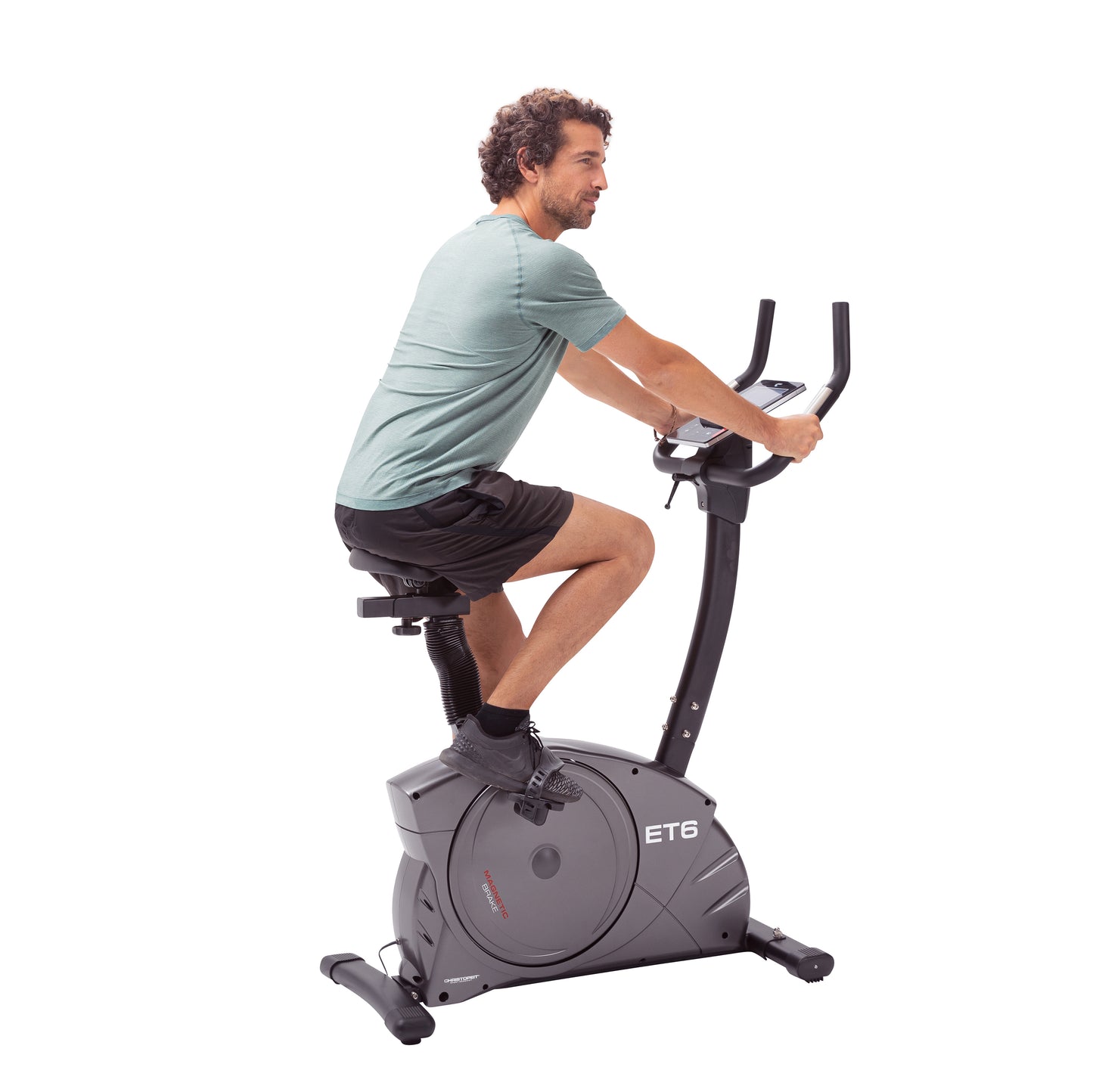 Exercise bike Ergometer ET 6 with Kinomap, incl. Heart rate receiver