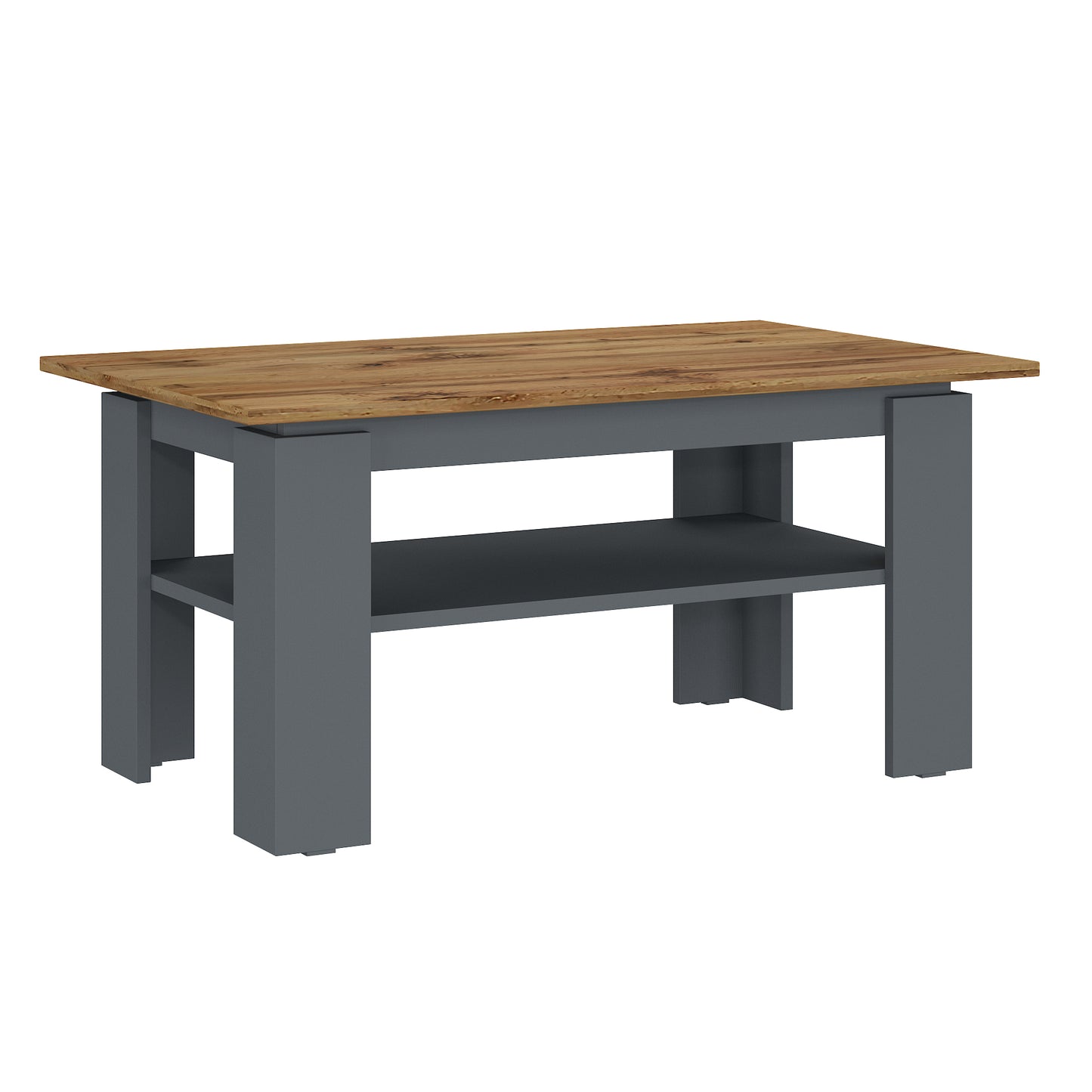Coffee table Shefa Line Element 900 Oak - Graphite