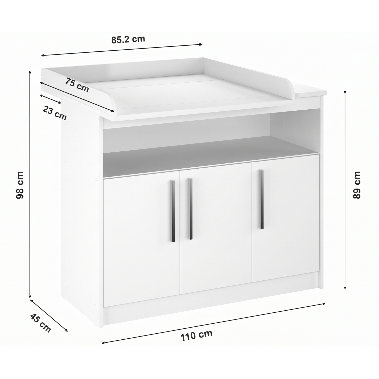 Changing unit Shefa Kids 1100 white