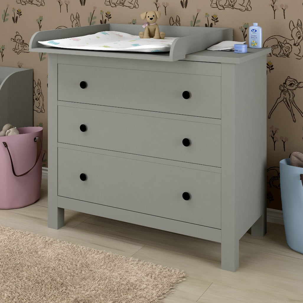 Shefa Blocks Shefa Kids Changing Top 800 Universal for IKEA Dressers, grey – Shefa ...