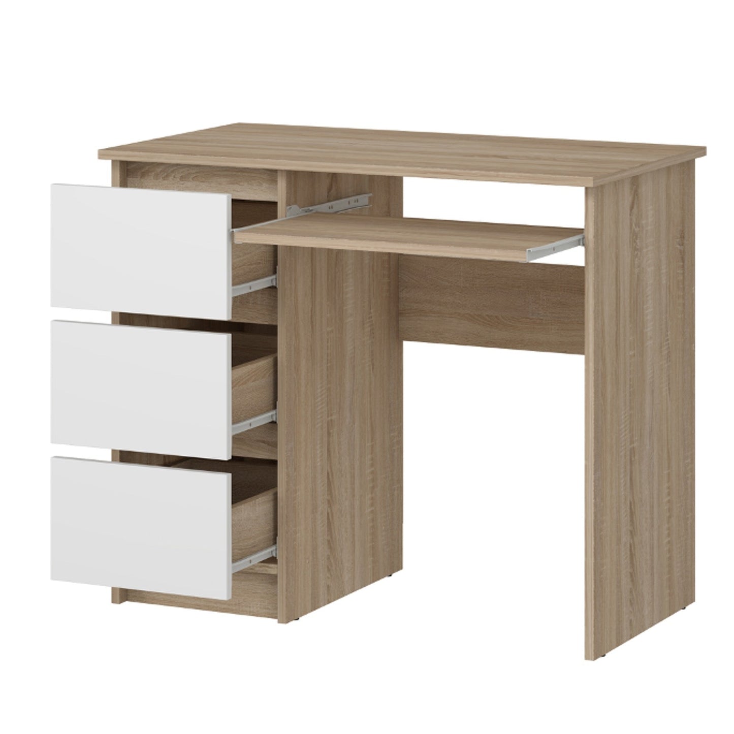 Computer desk Shefa Line Cina Sonoma oak-White