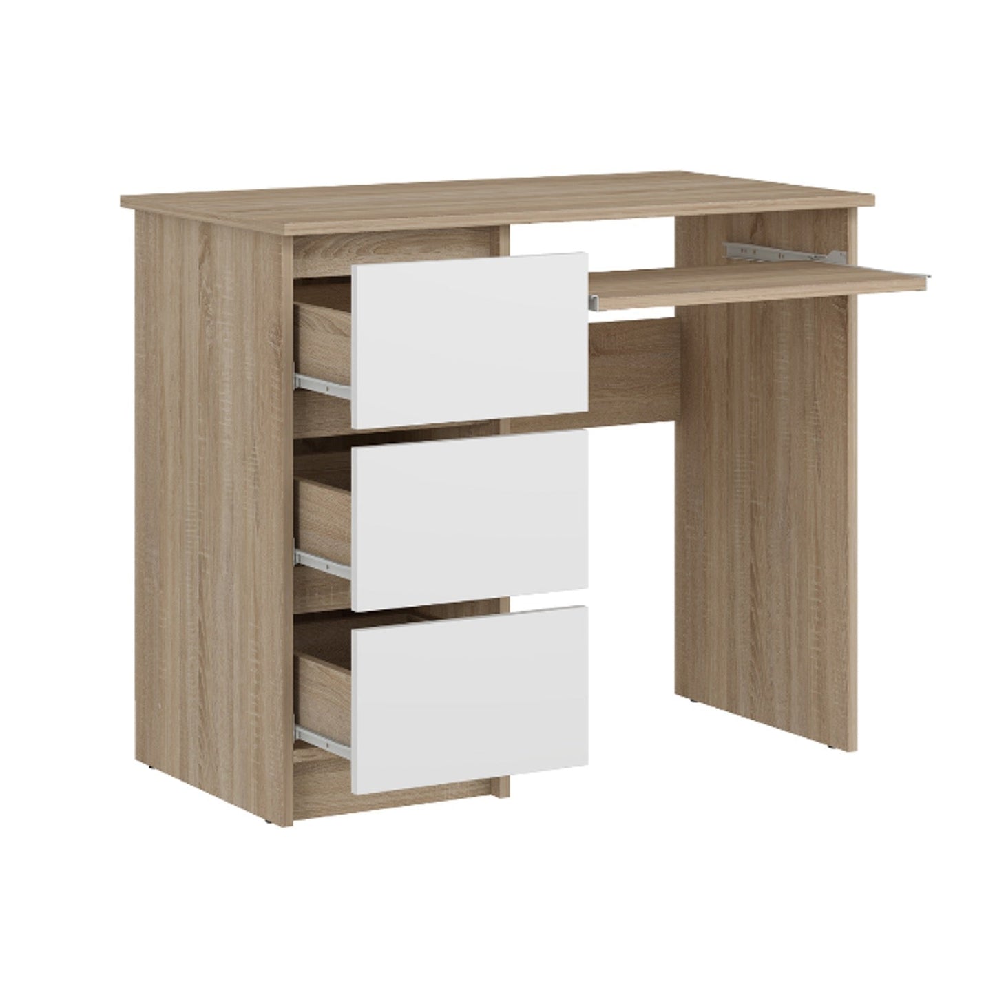 Computer desk Shefa Line Cina Sonoma oak-White