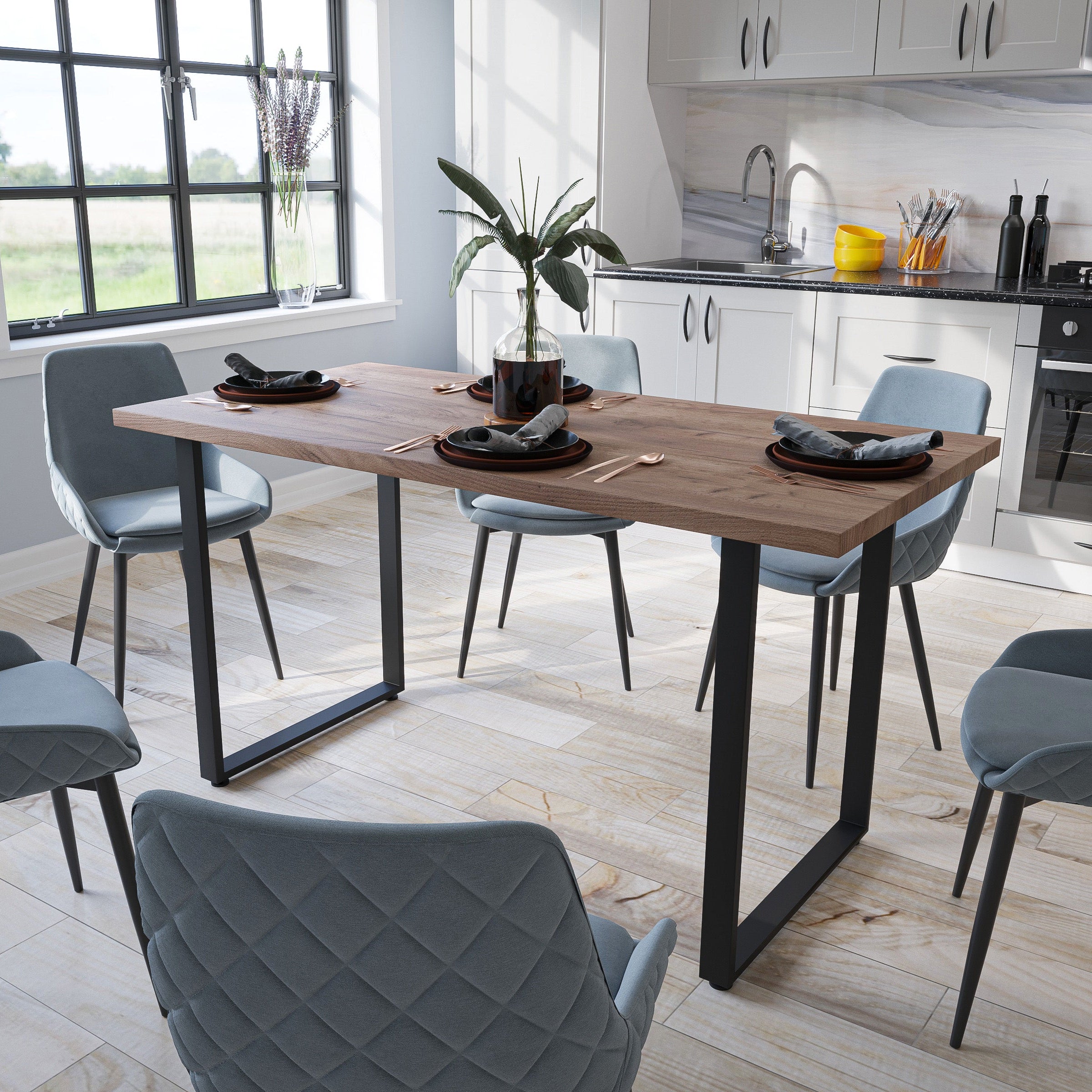 Dining table Shefa Line Seattle 140 Tobacco Oak – Shefa Line Store