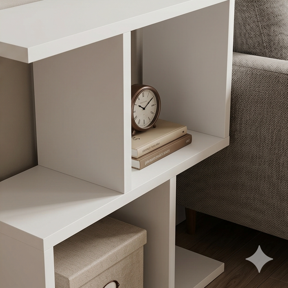 Shelving unit Shefa Line Eden 60 White