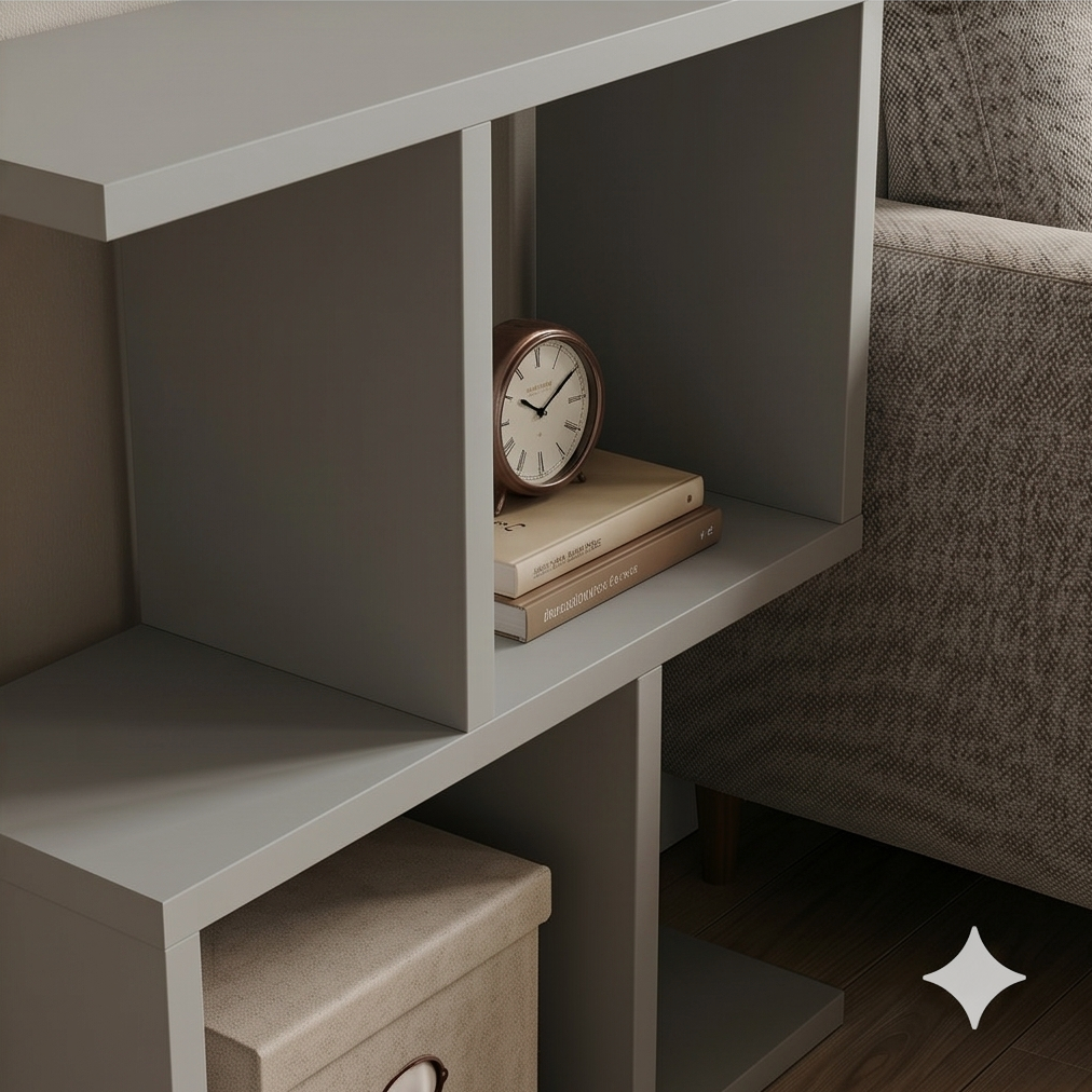 Shelving unit Shefa Line Eden 60 Grey