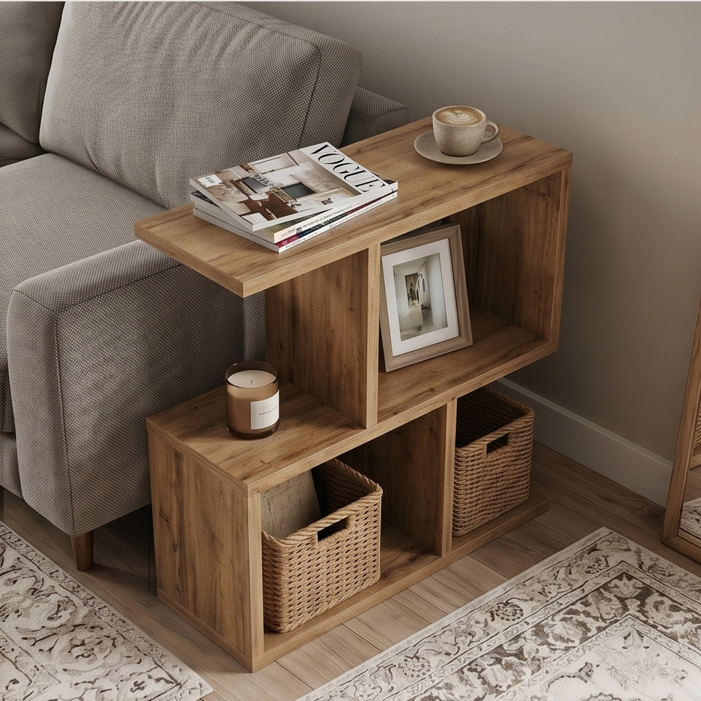 Shelving unit Shefa Line Eden 60 Wotan Oak