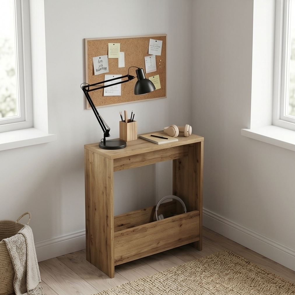 Slim Side Table Shefa Line Focus 55 Wotan Oak