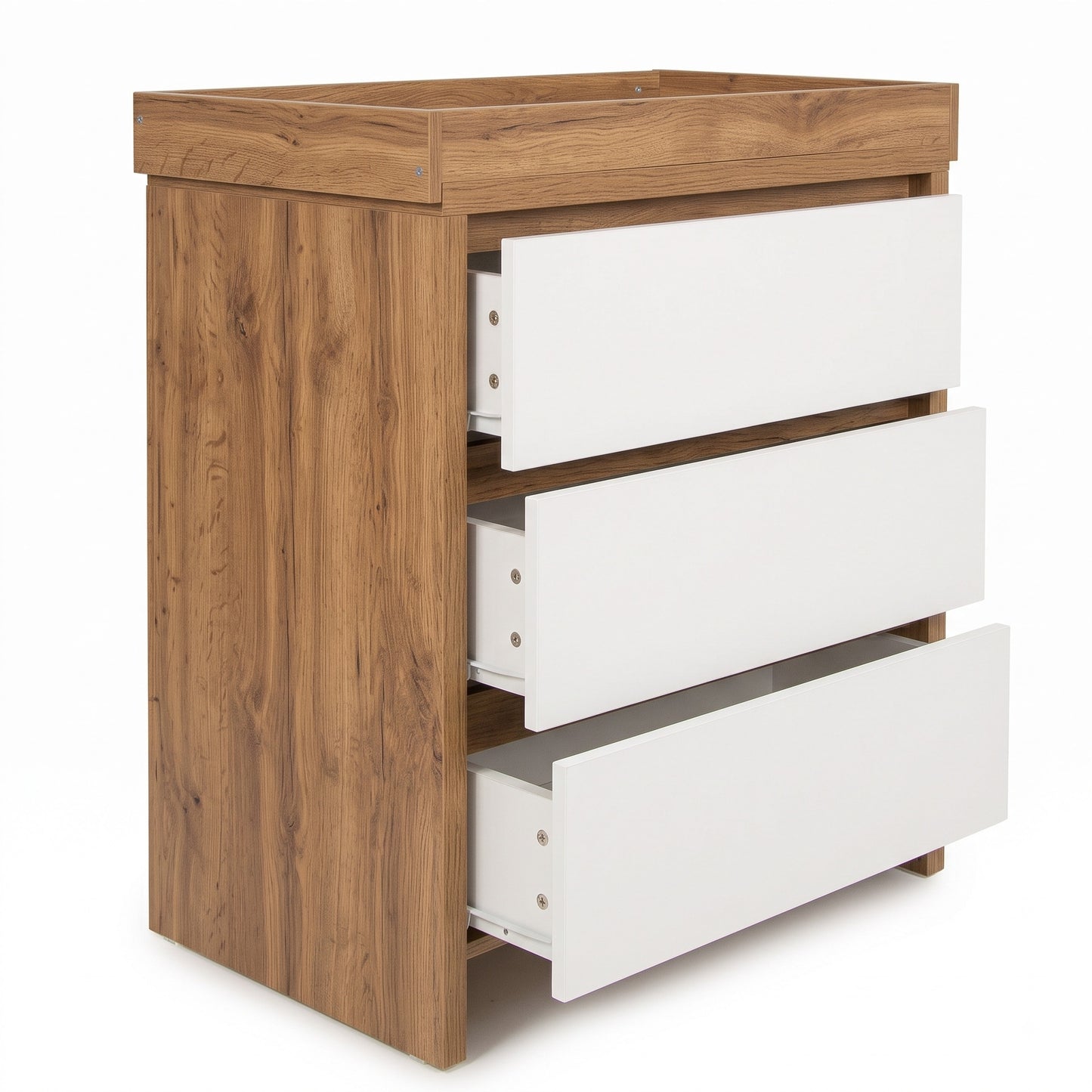 Shefa Kids Changing unit Basic line 880, Cremona Oak-white
