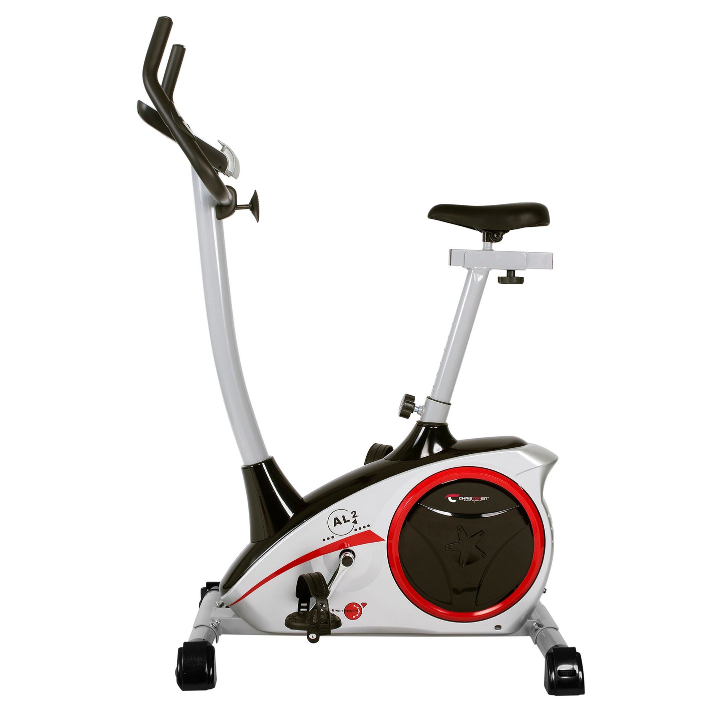 Exercise bike Ergometer AL 2 silver