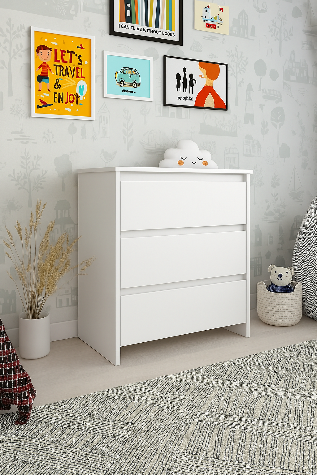 Shefa Kids Changing unit Basic line 880, white