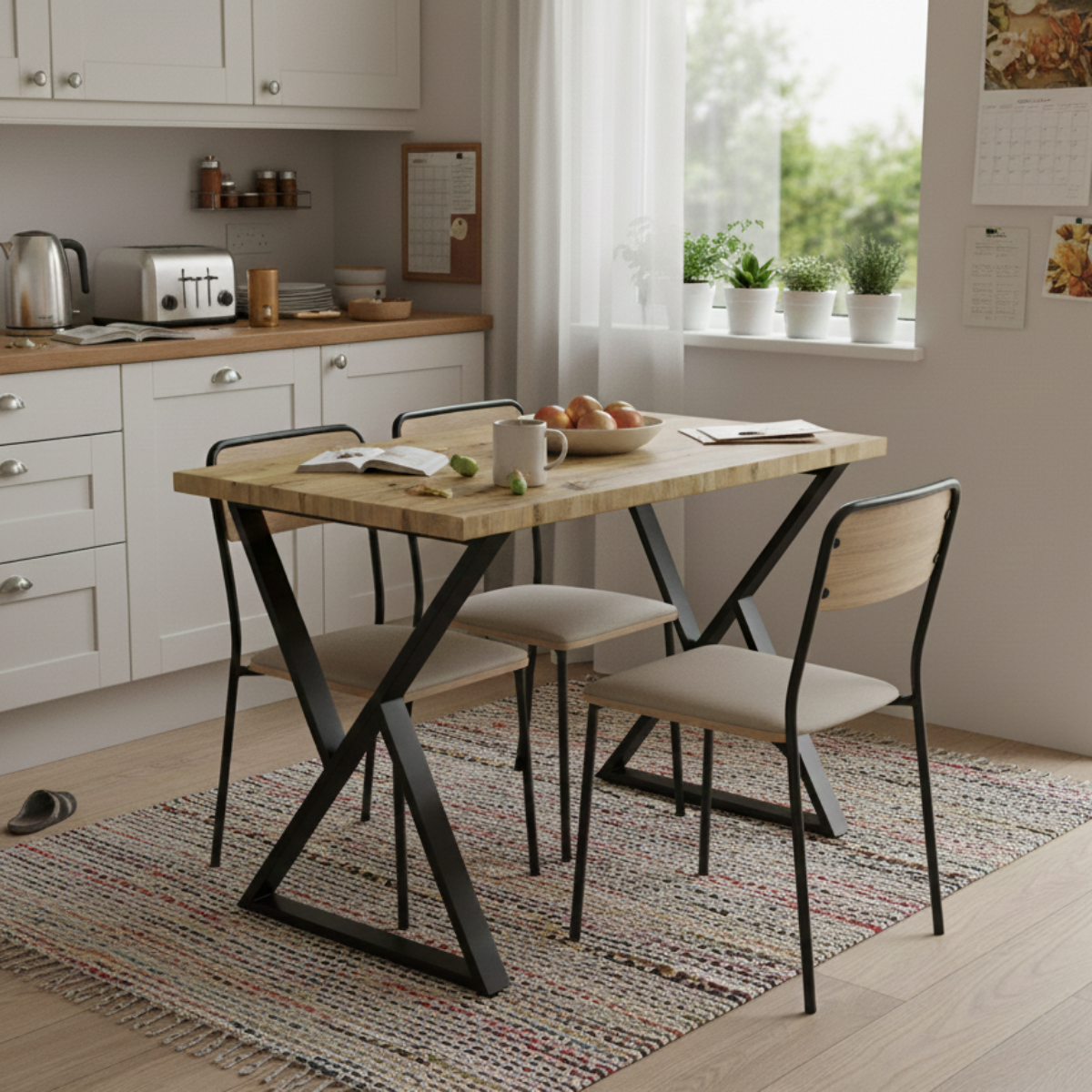 Dining table Shefa Line Chicago 120 Artisan Oak
