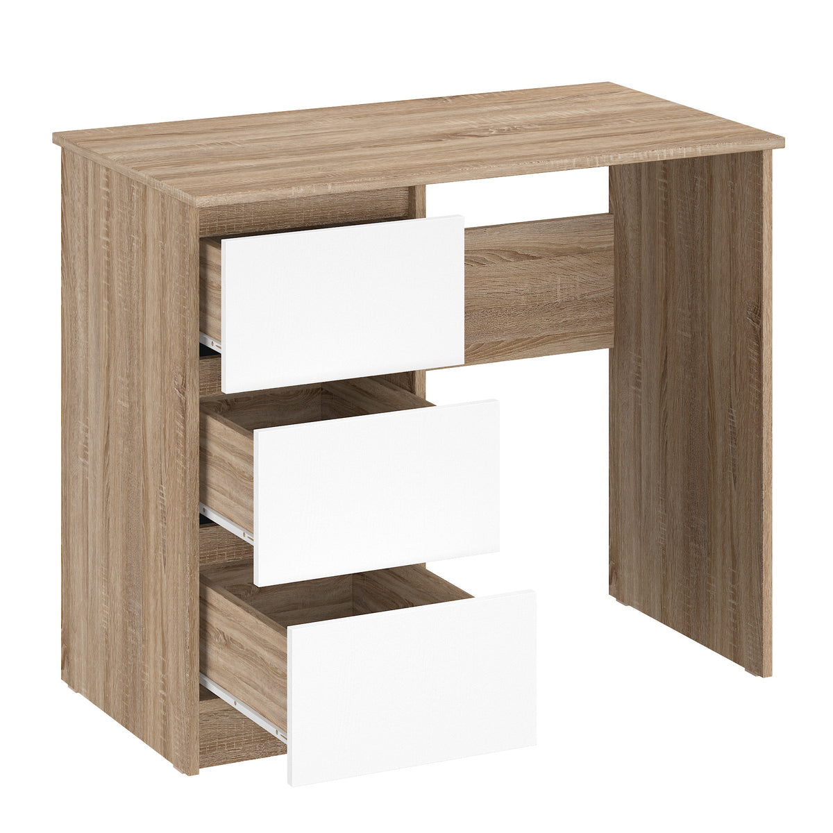 Computer desk Shefa Line Cina Sonoma oak-White