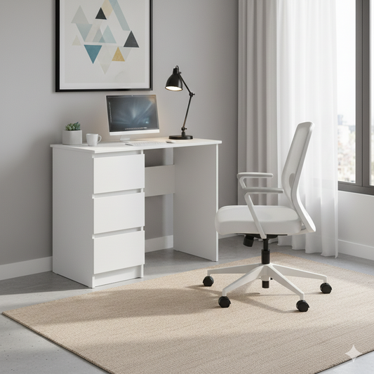 Computer desk Shefa Line Cina White