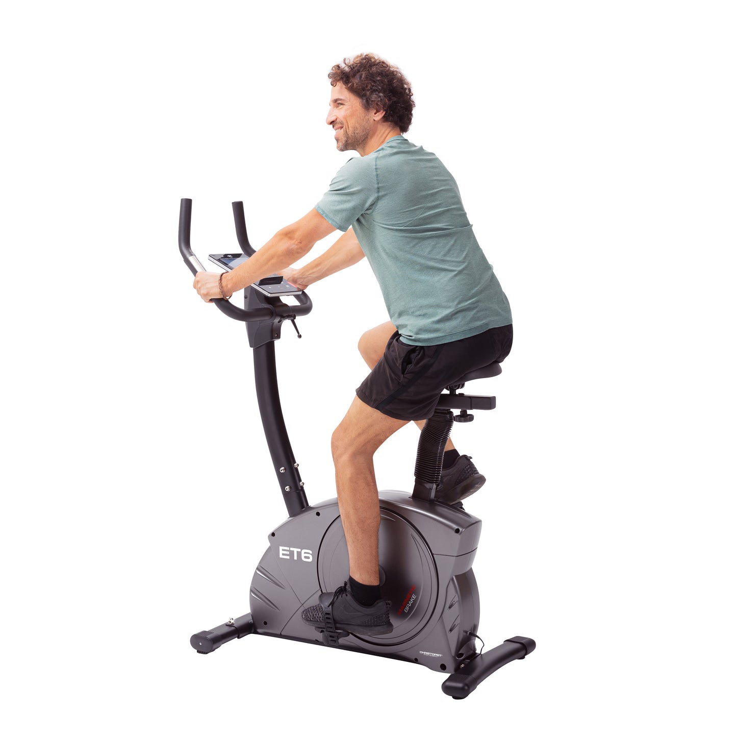 Exercise bike Ergometer ET 6 with Kinomap, incl. Heart rate receiver