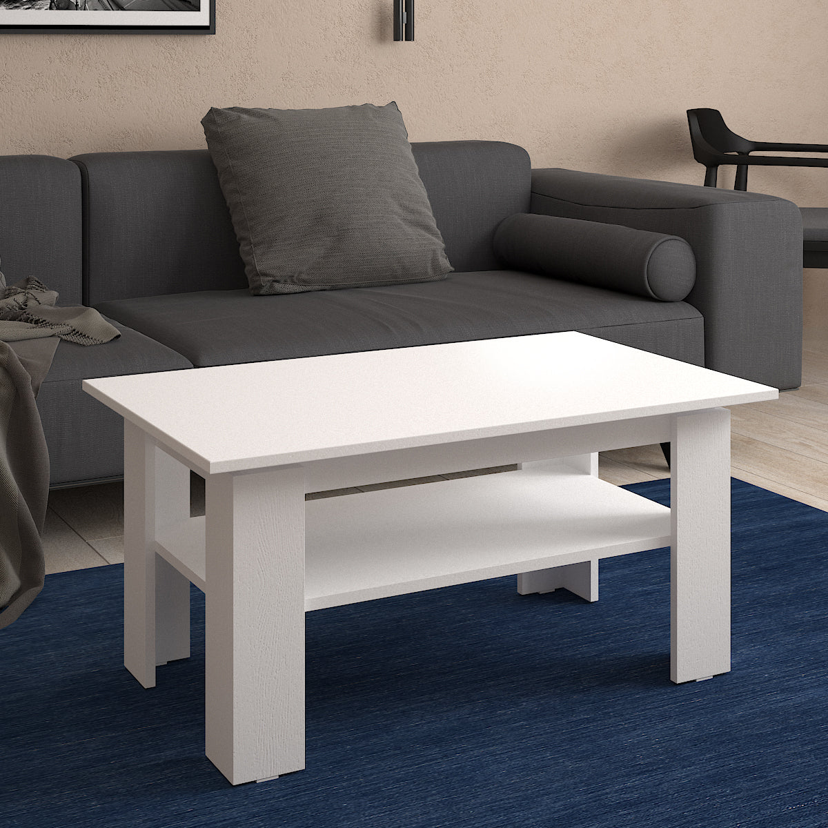 Coffee table Shefa Line Element 900 White