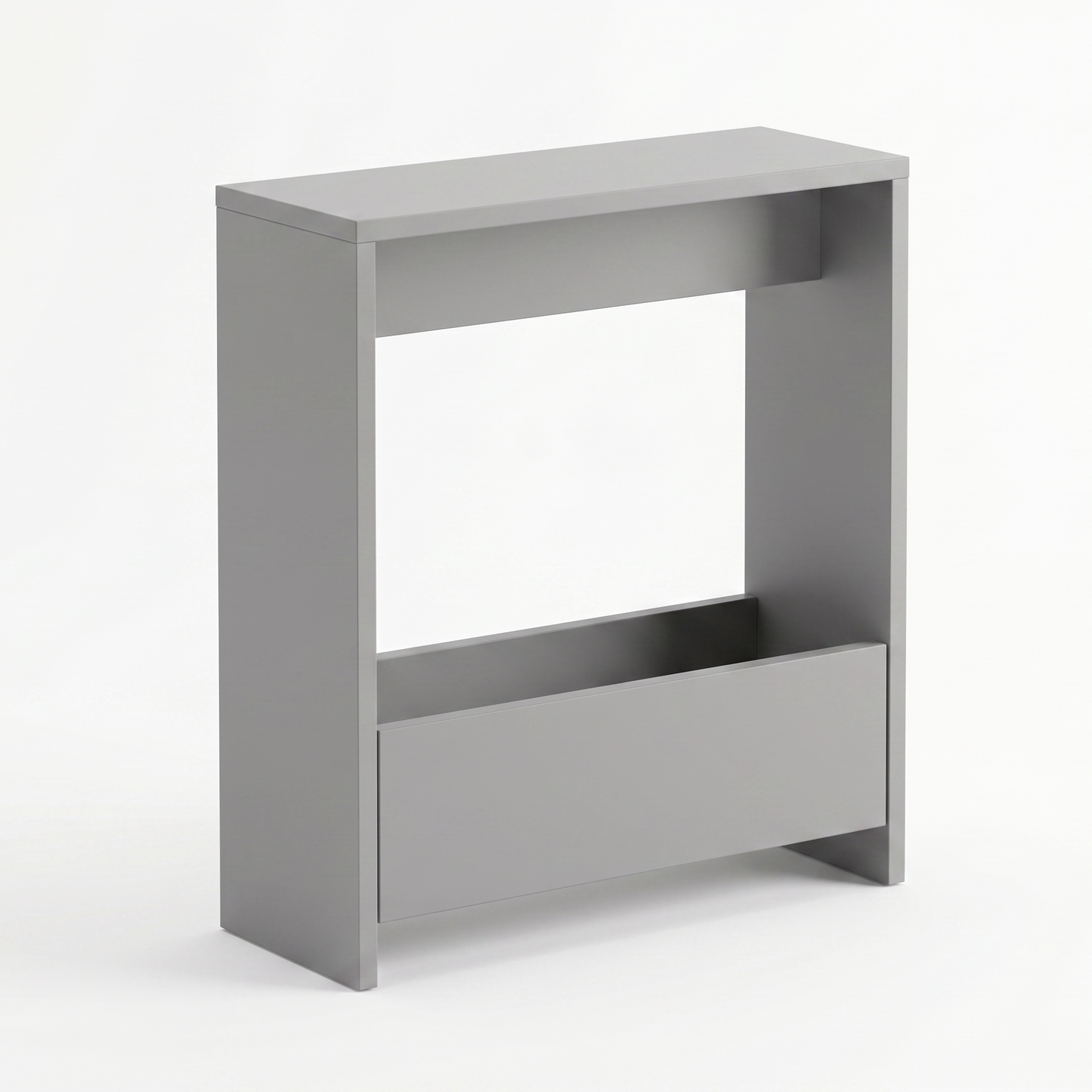 Slim Side Table Shefa Line Focus 55 Grey