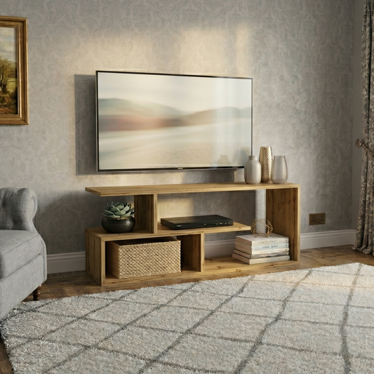 TV Shelving unit Shefa Line Eden 100 Artisan Oak