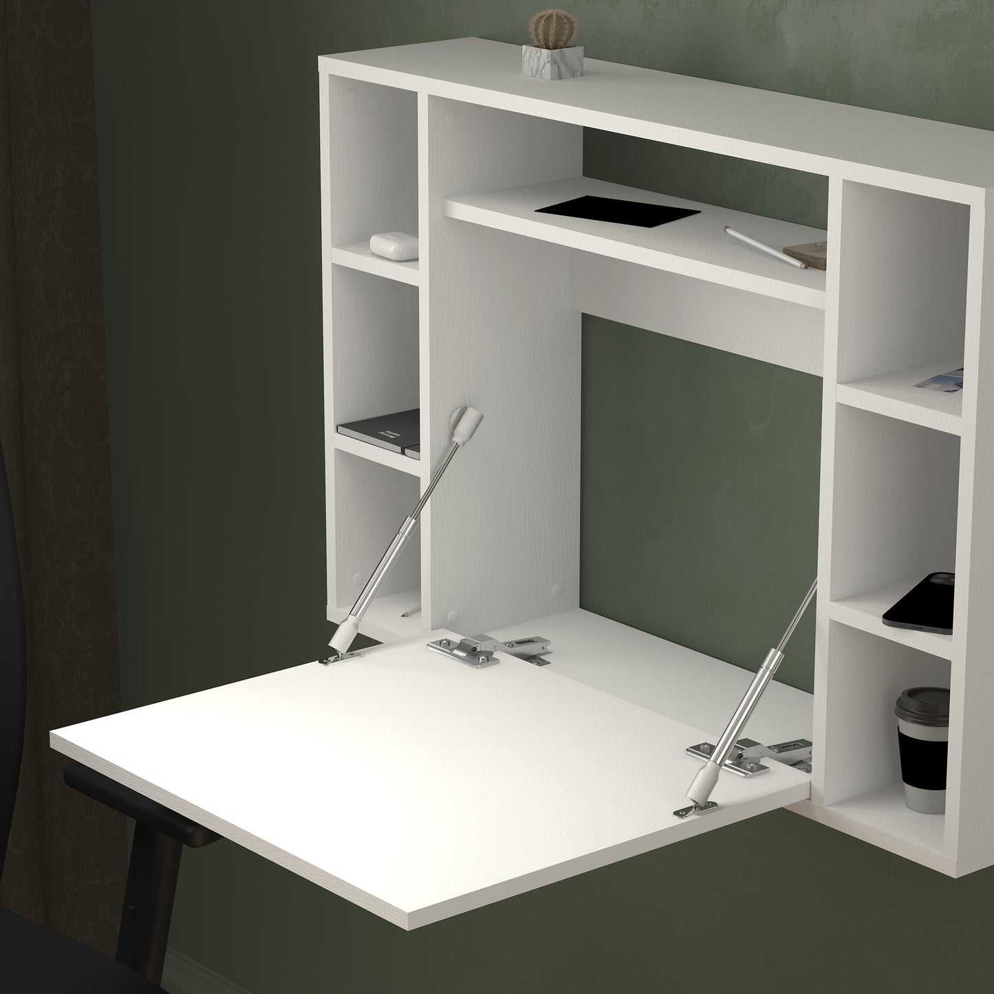 Folding desk Shefa Line Maris, white