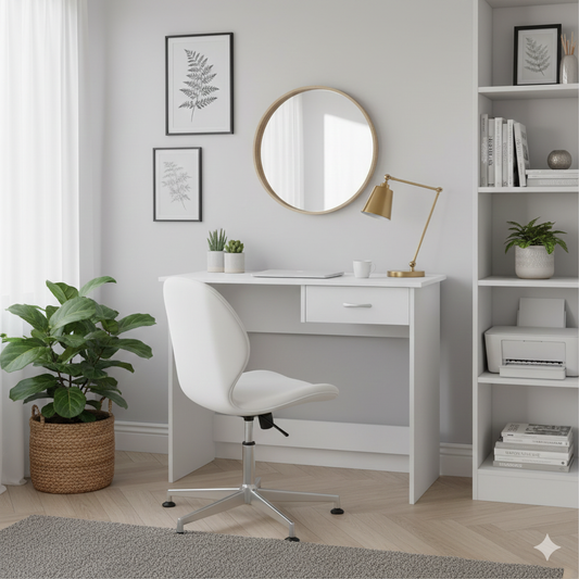 Shefa Line Nano Computer desk White, 90x40 cm