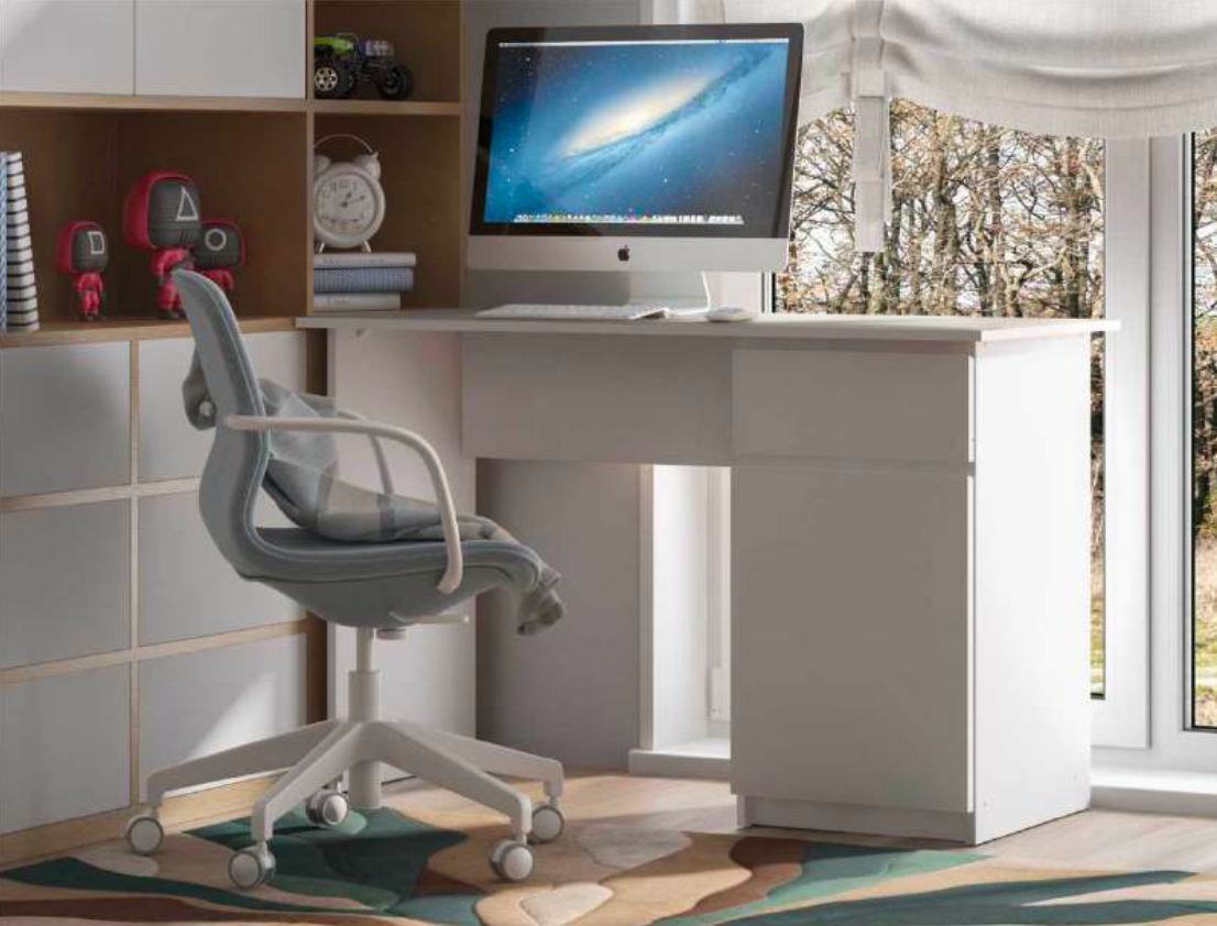 Shefa Line Computer desk Smart 120 White