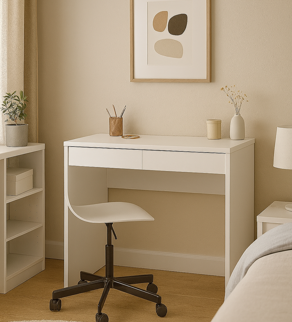 Shefa Line Vikko Computer desk White, 100x59 cm