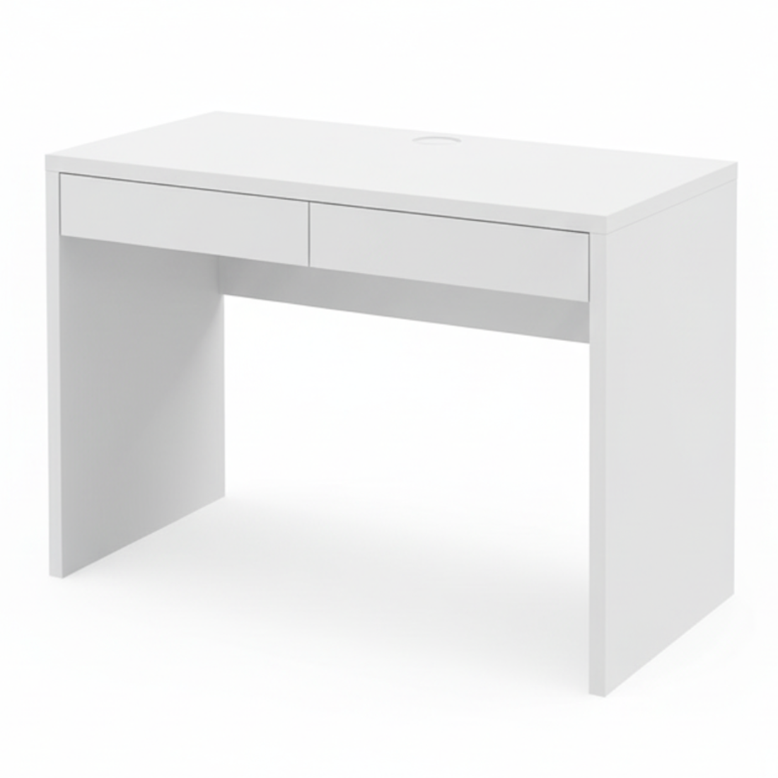 Computer desk Shefa Line Vikko White, 100x59 cm