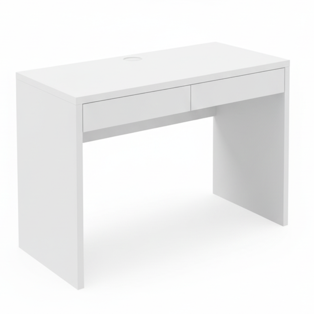 Computer desk Shefa Line Vikko White, 100x59 cm