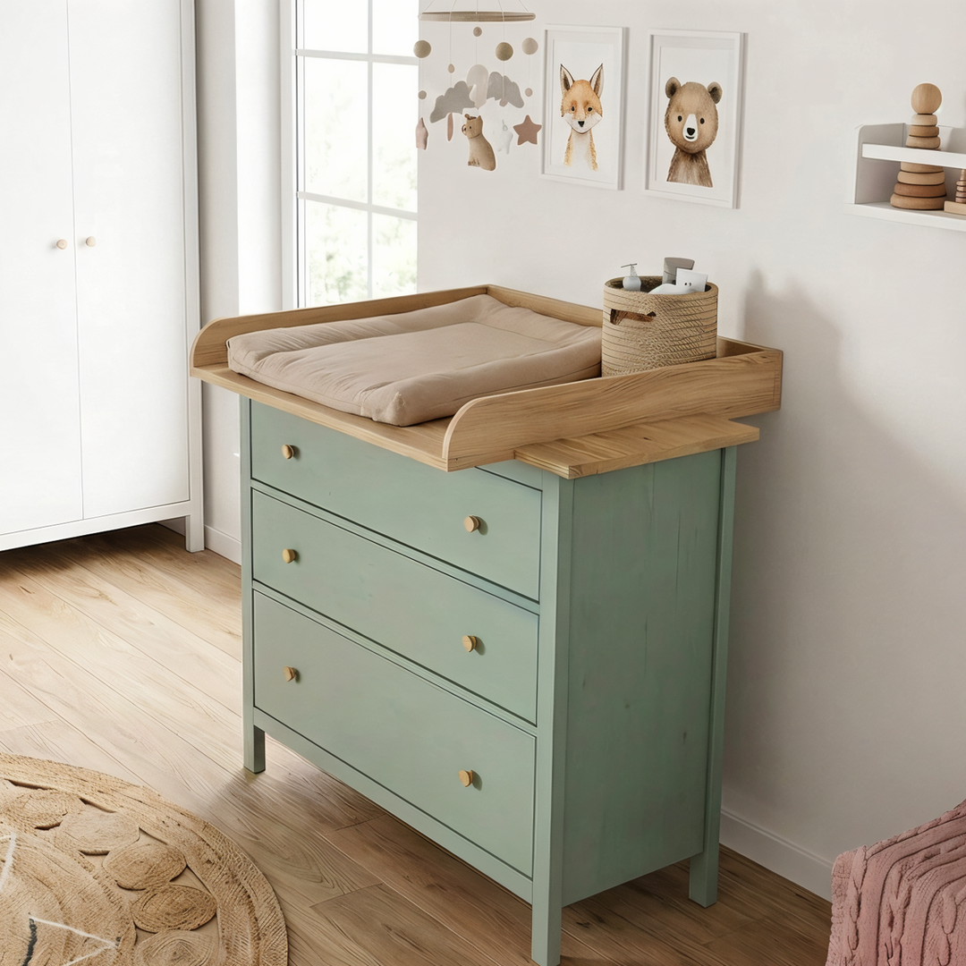 Shefa Kids Changing Top 800 Universal for IKEA Dressers, oak