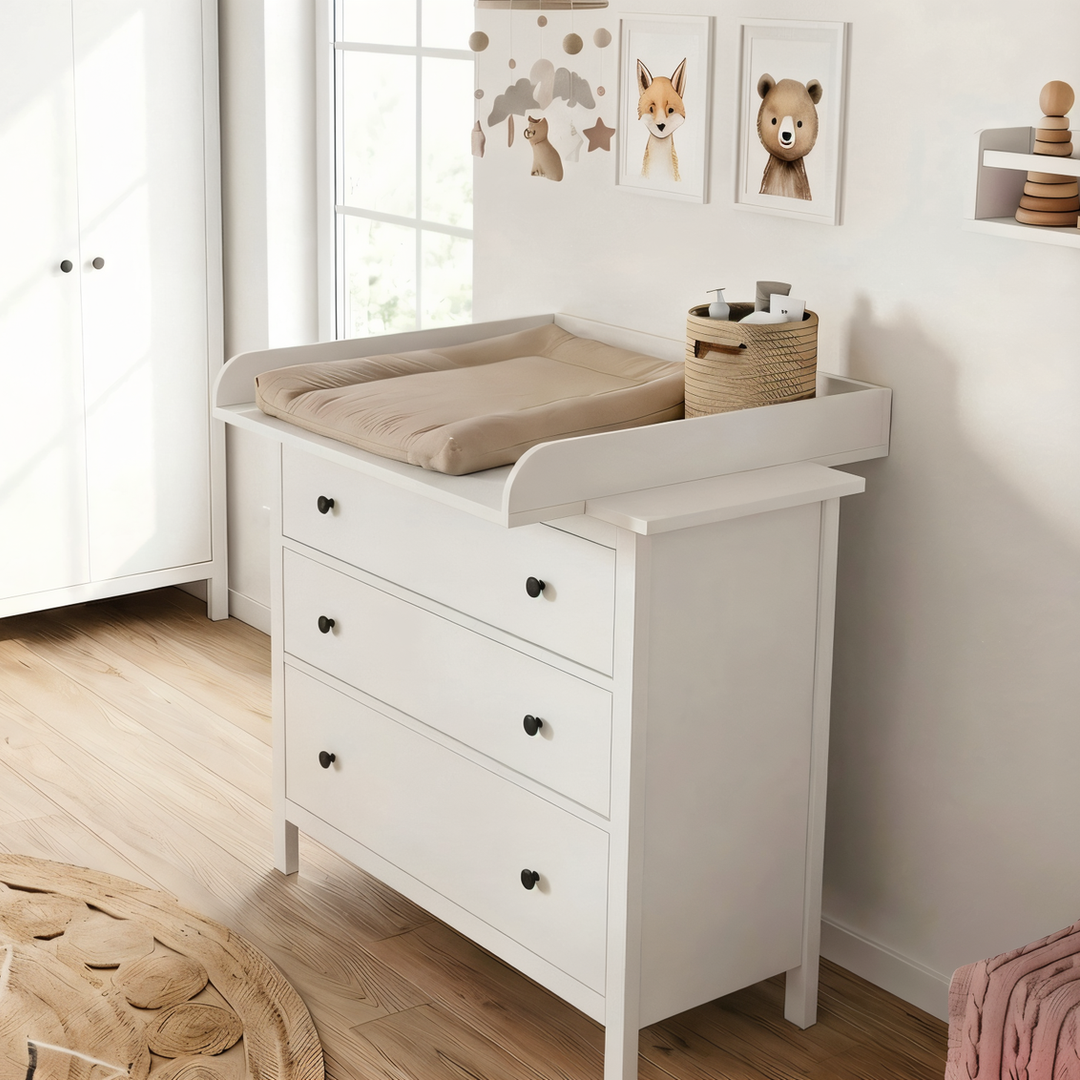 Shefa Kids Changing Top 800 Universal for IKEA Dressers, white